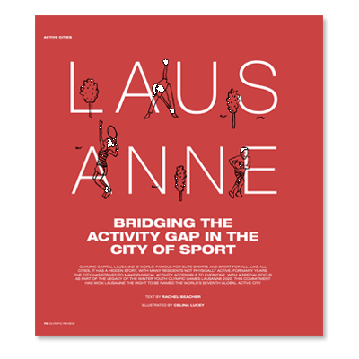 Lausanne - Bridging the activity gap in the city of sport